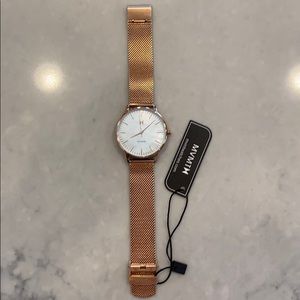 Rose Gold MVMT Watch NEW